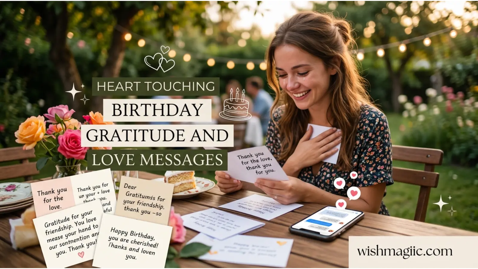 Birthday Gratitude and Love Messages