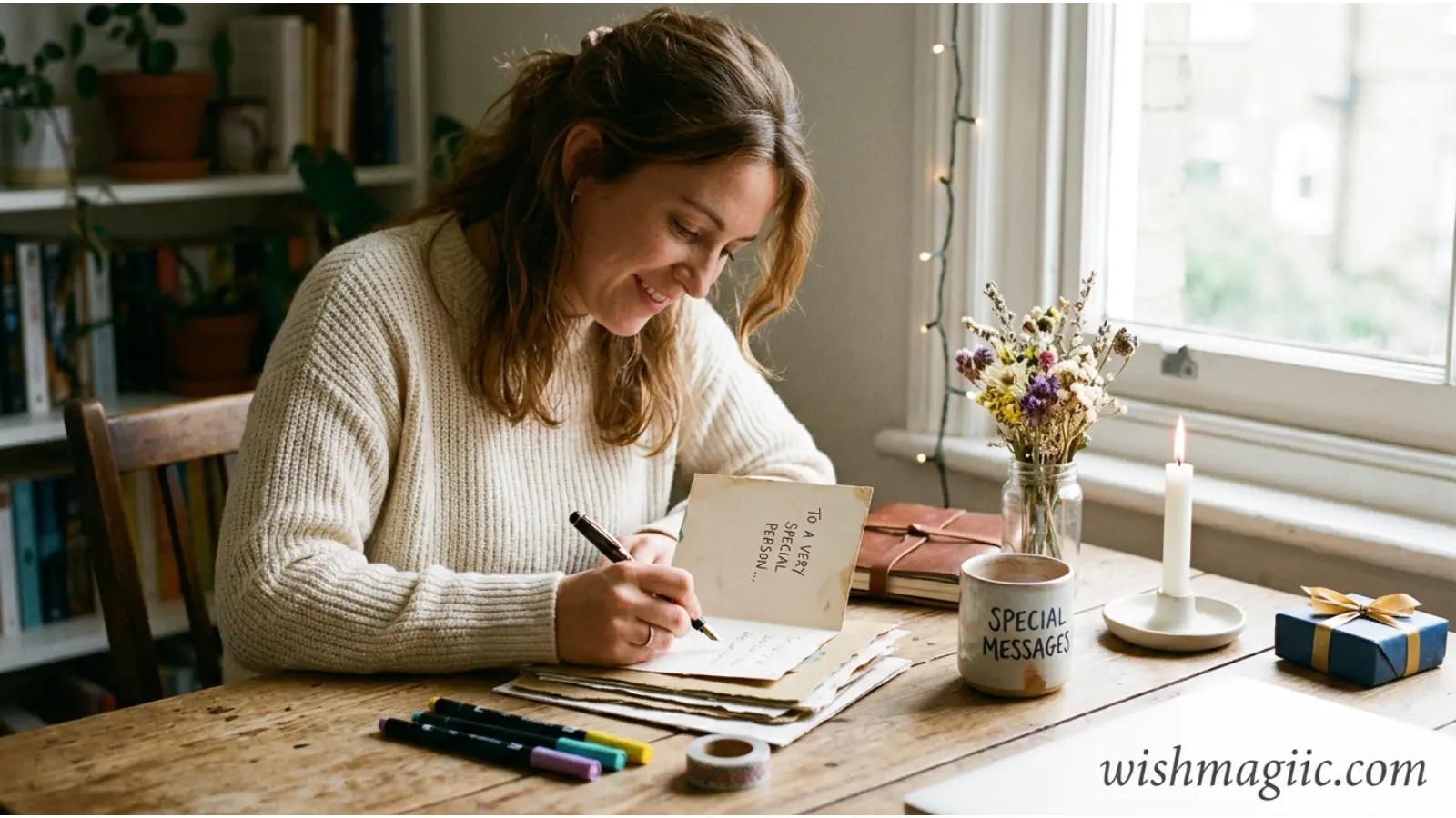 Birthday Message Writing for Someone Special
