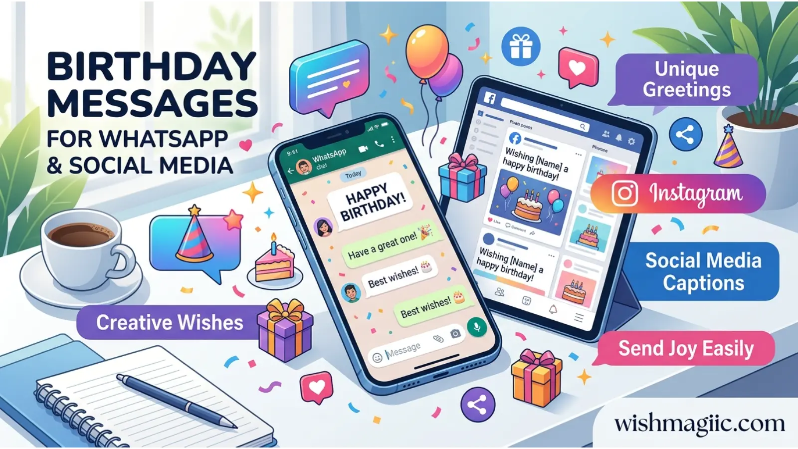 Birthday Messages for WhatsApp