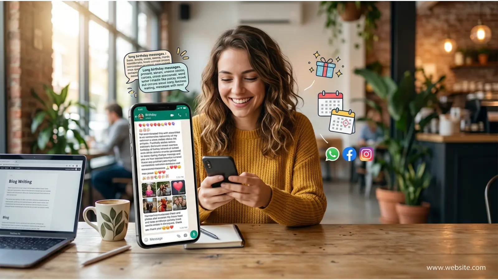 Long Birthday Messages for WhatsApp