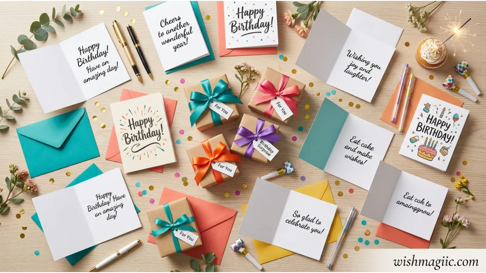 Birthday Messages for Party Cards
