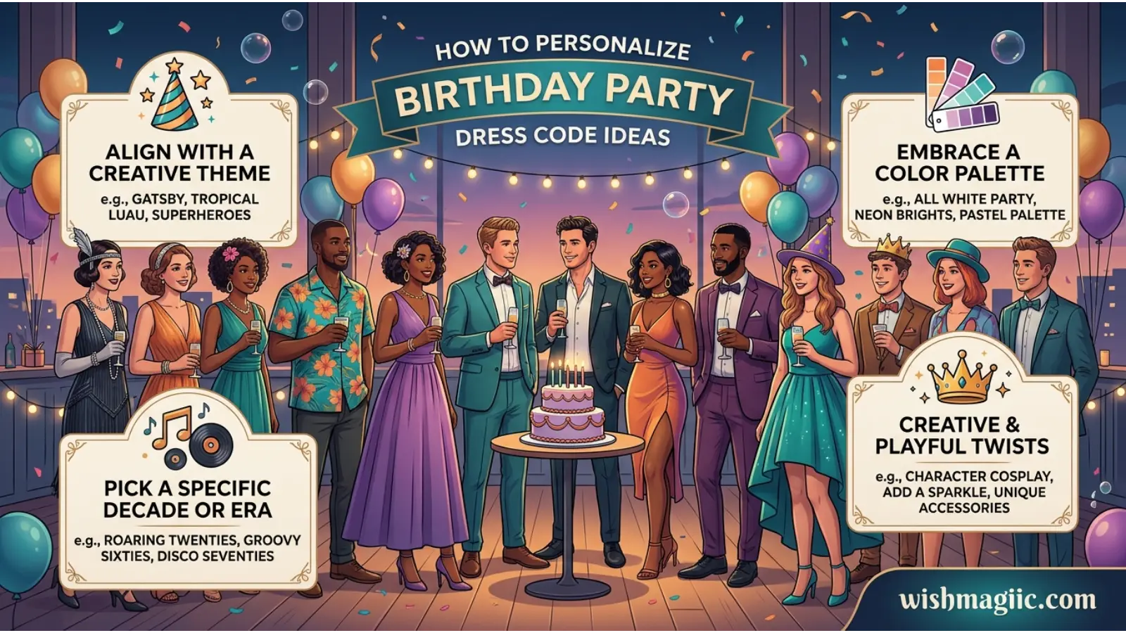 Birthday Party Dress Code Ideas