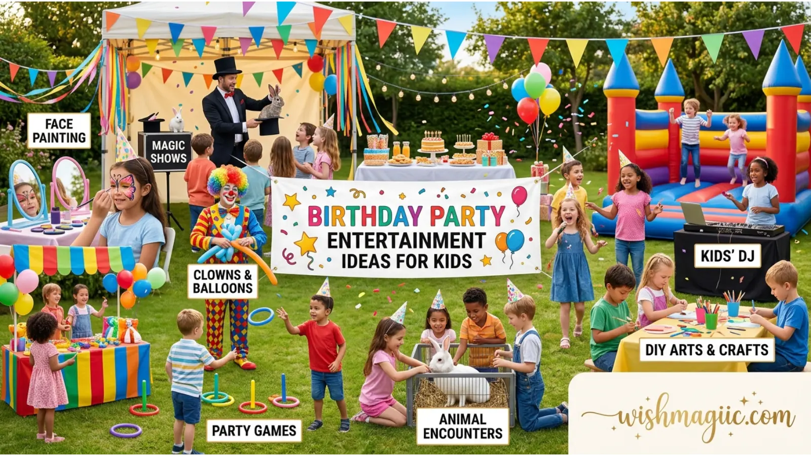 Birthday Party Entertainment Ideas for Kids
