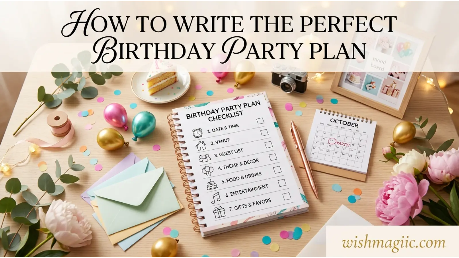 Perfect Birthday Party Plan