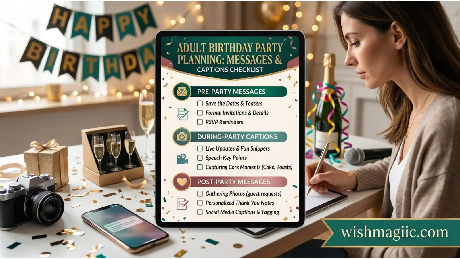 Adult Birthday Party Planning