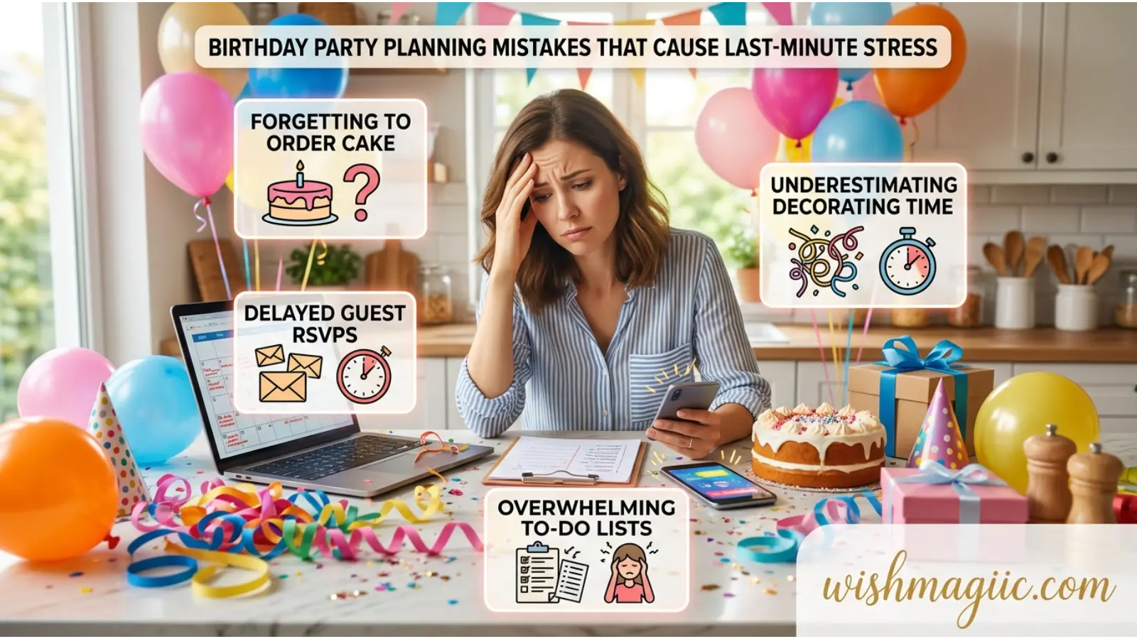 Birthday Party Planning Mistakes