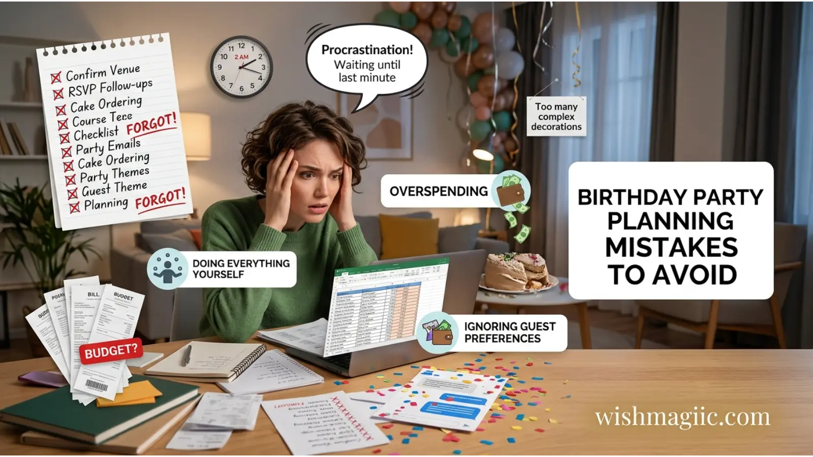 Common Birthday Party Planning Mistakes to Avoid