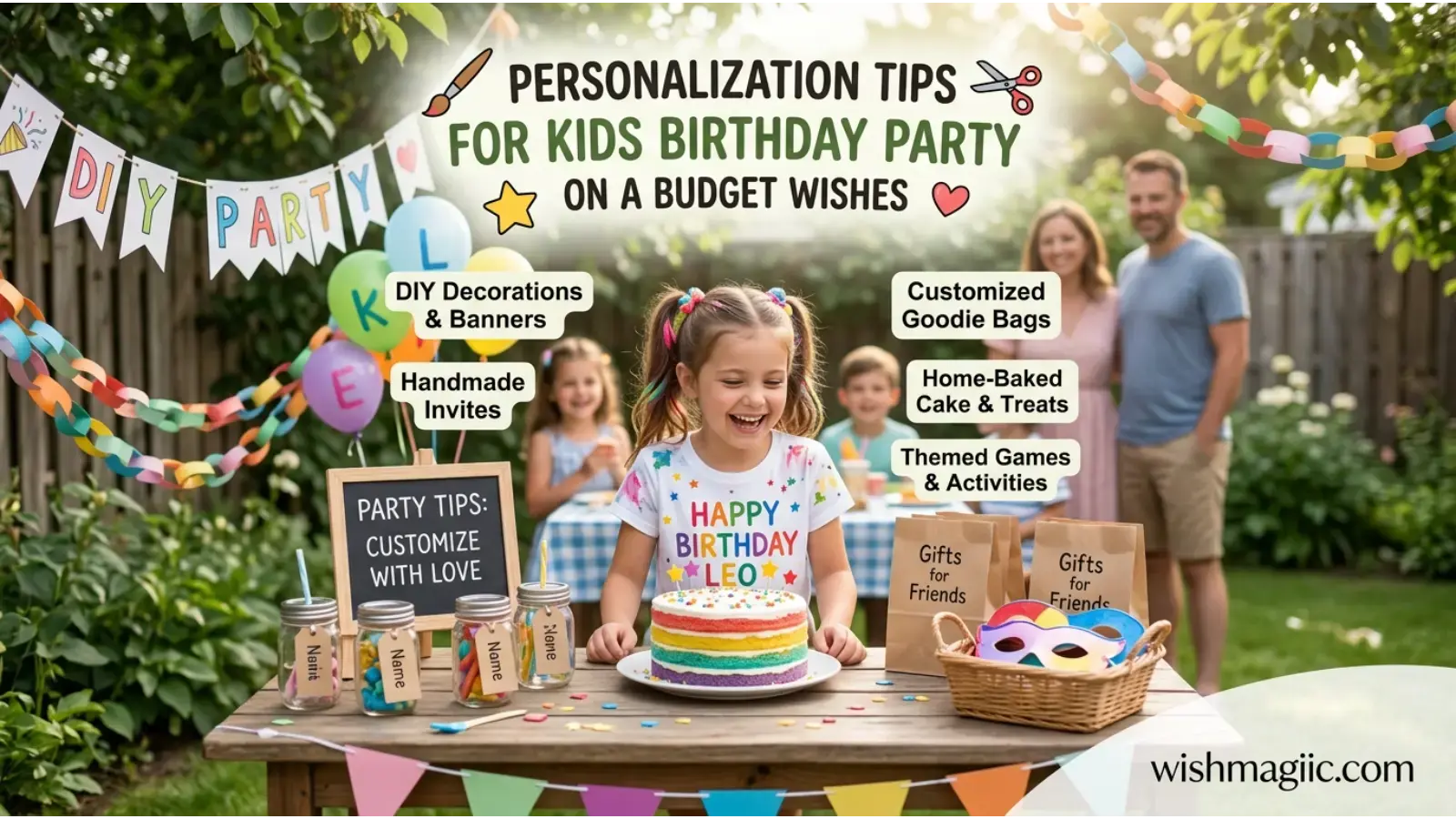 Kids Birthday Party on a Budget Wishes
