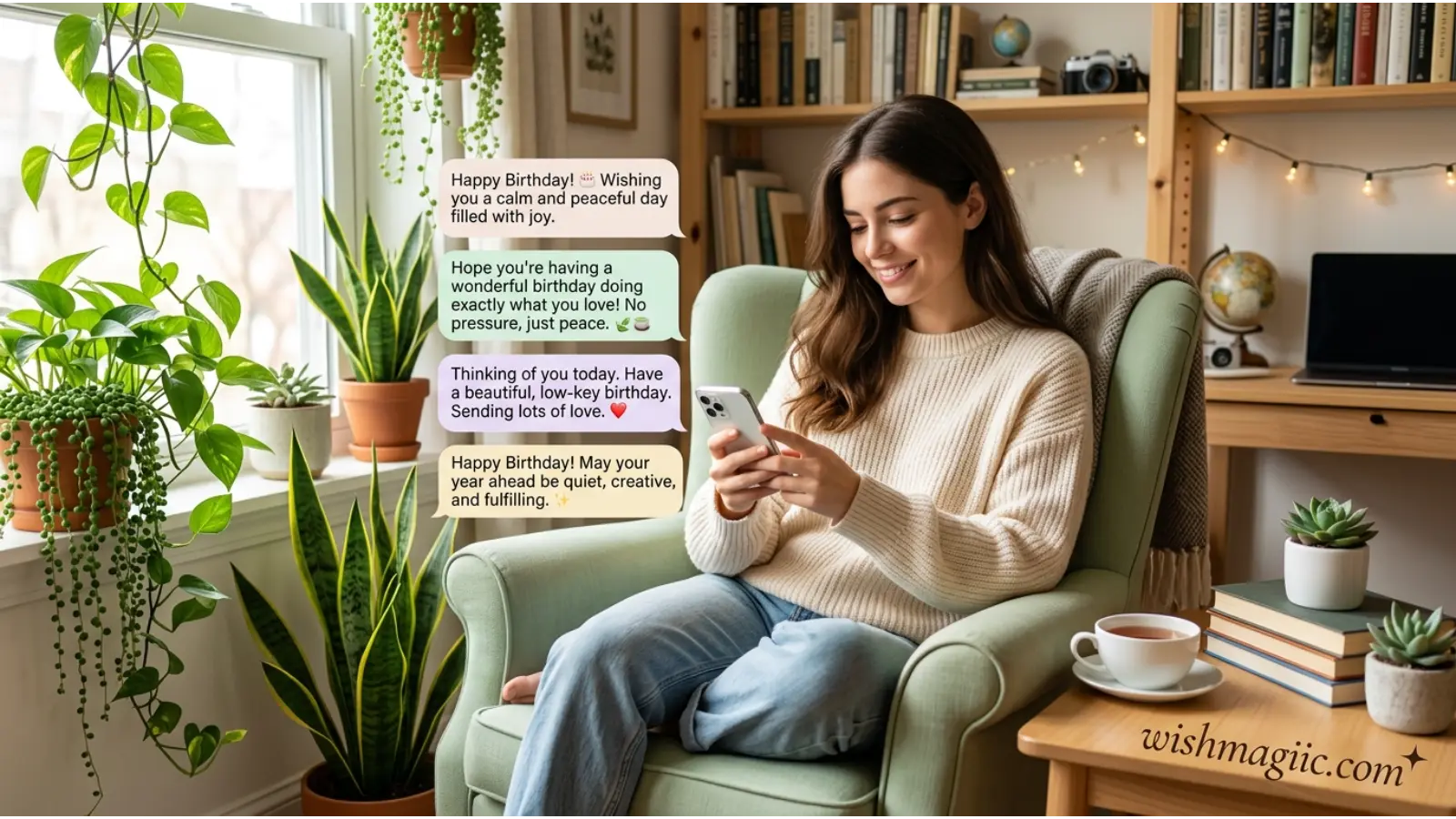 Short Birthday Text Messages for an Introvert