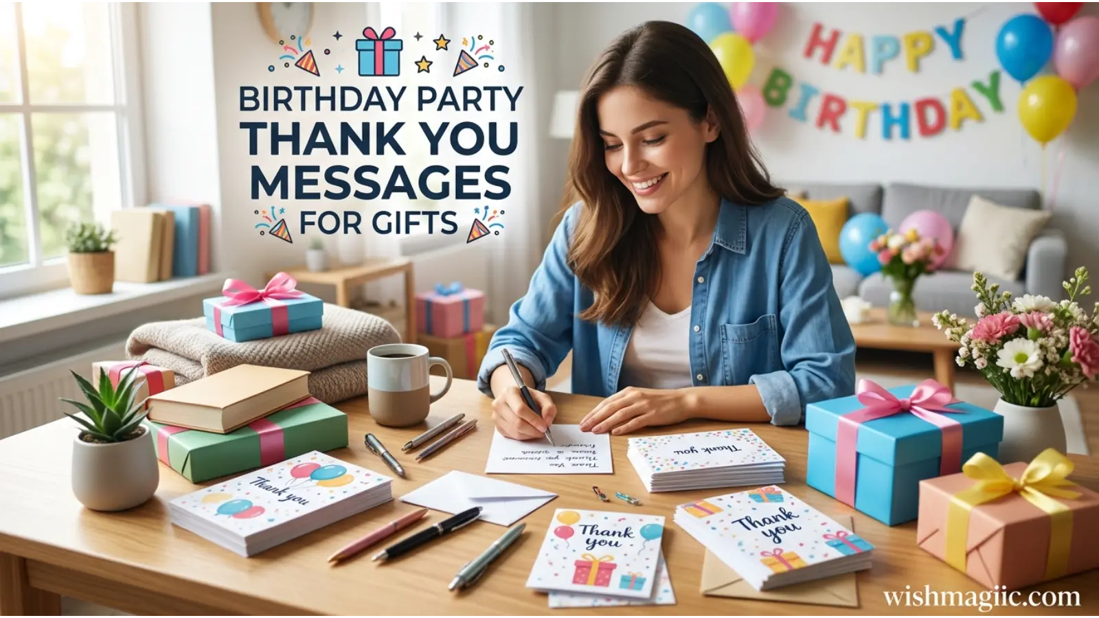 Birthday Party Thank You Messages