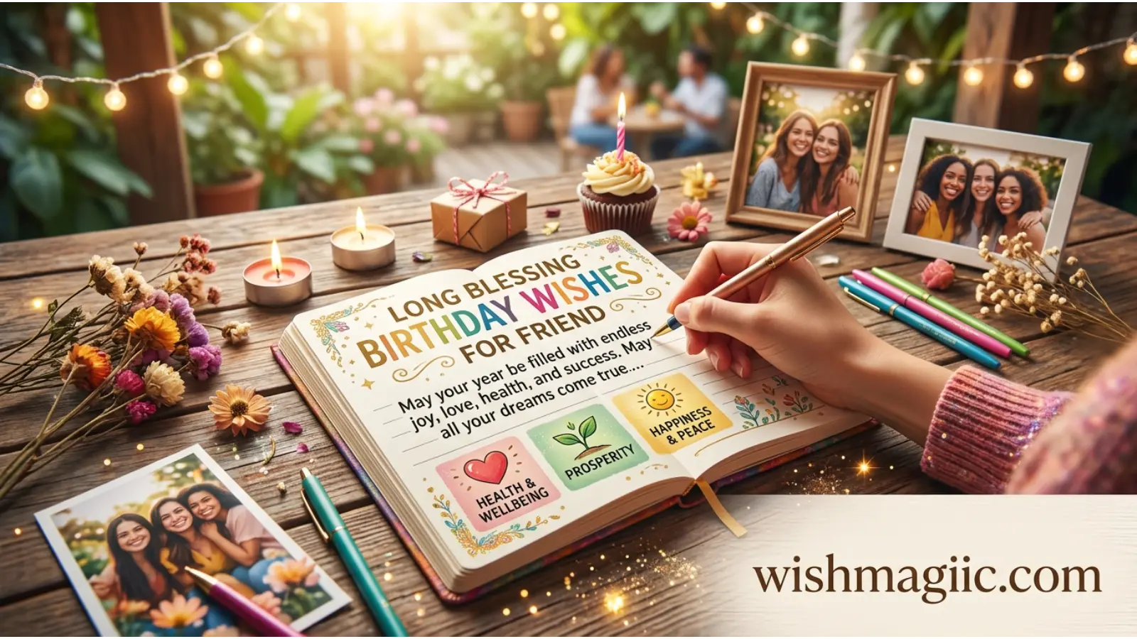 Long Blessing Birthday Wishes for Friend