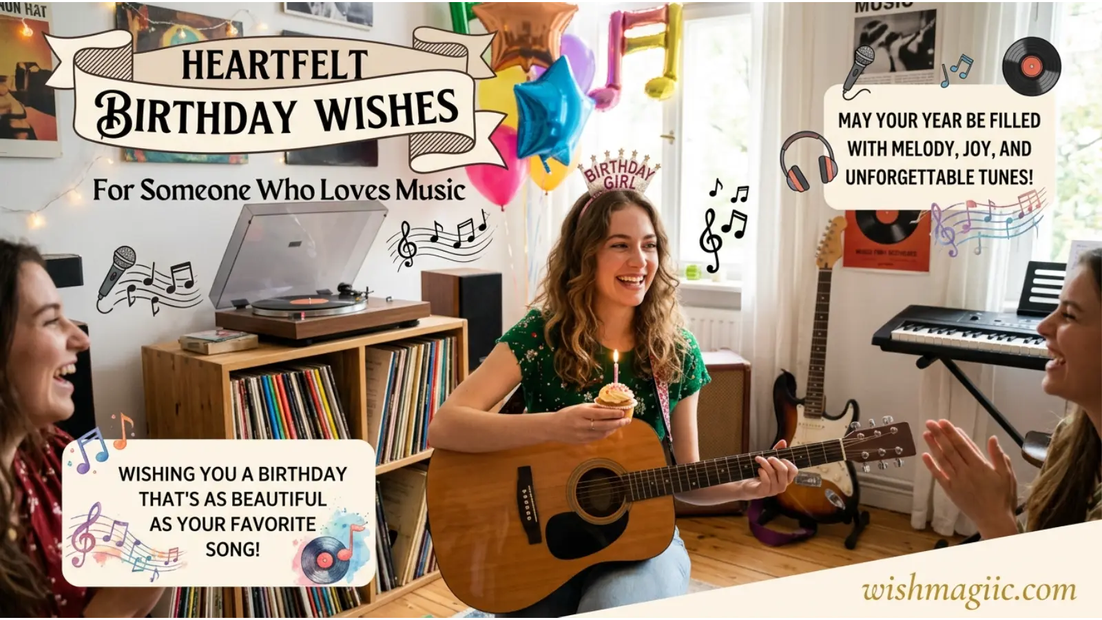 Birthday Wishes for Someone Who Loves Music