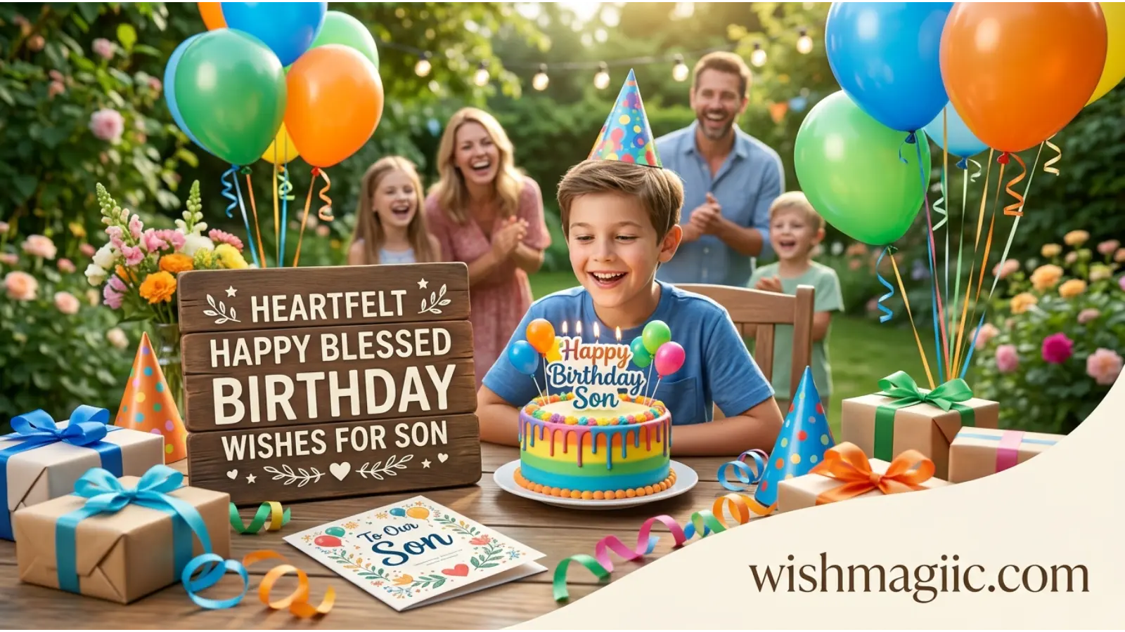Heartfelt Happy Blessed Birthday Wishes for Son
