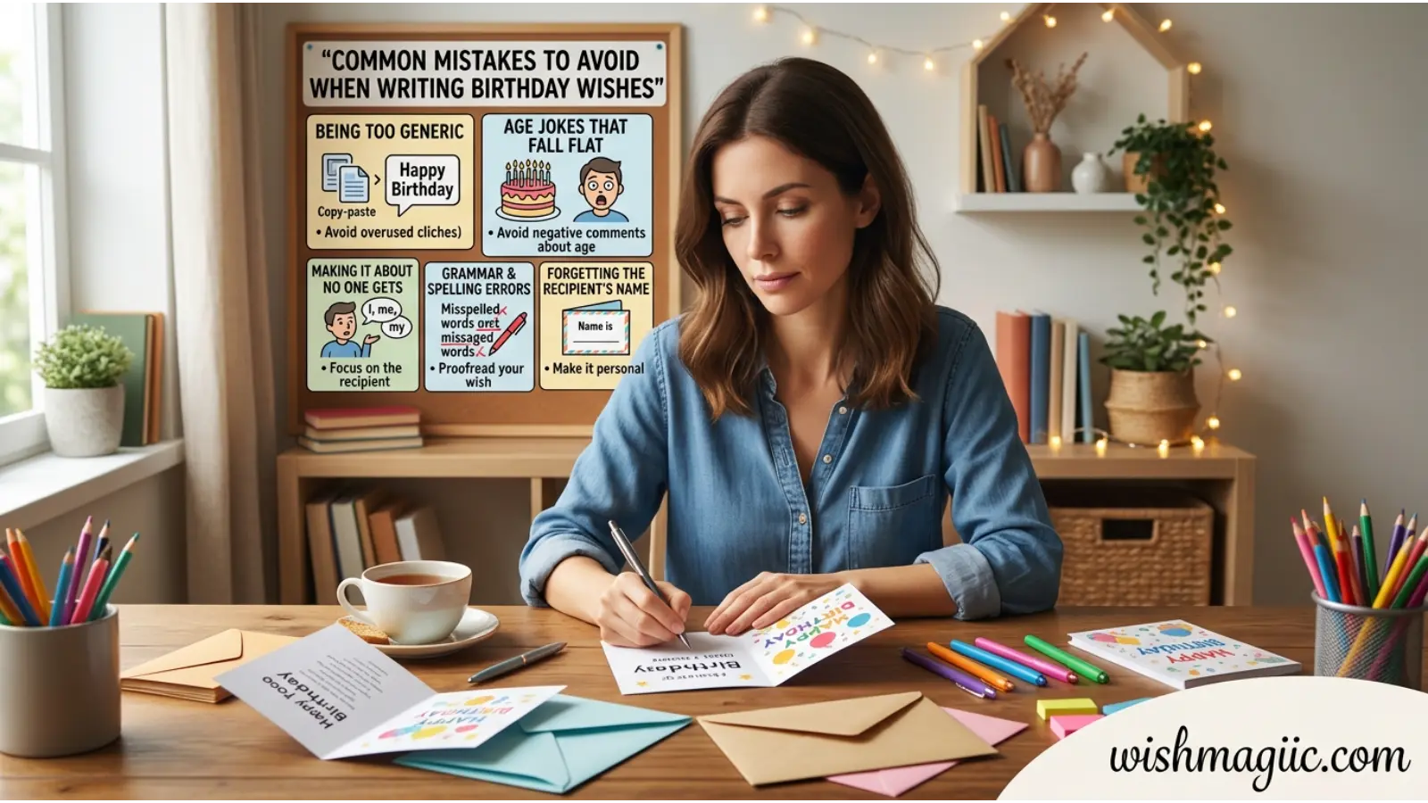 Avoid When Writing Birthday Wishes