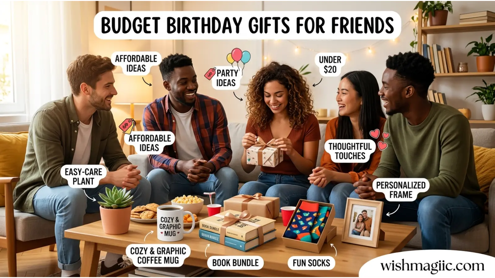 Budget Birthday Gifts for Friends