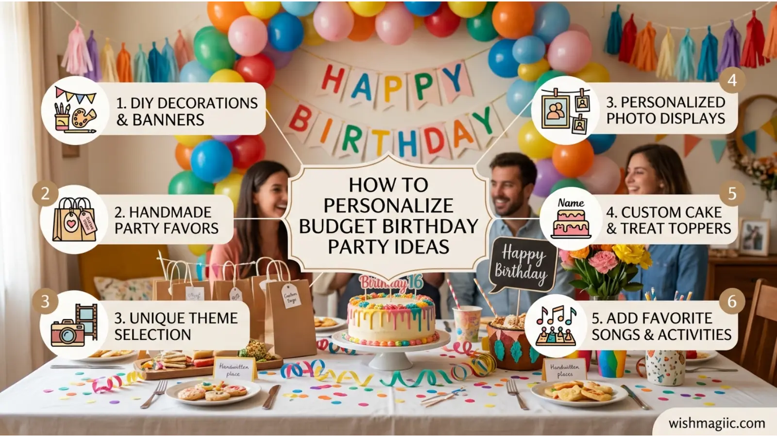 Personalize Budget Birthday Party Ideas