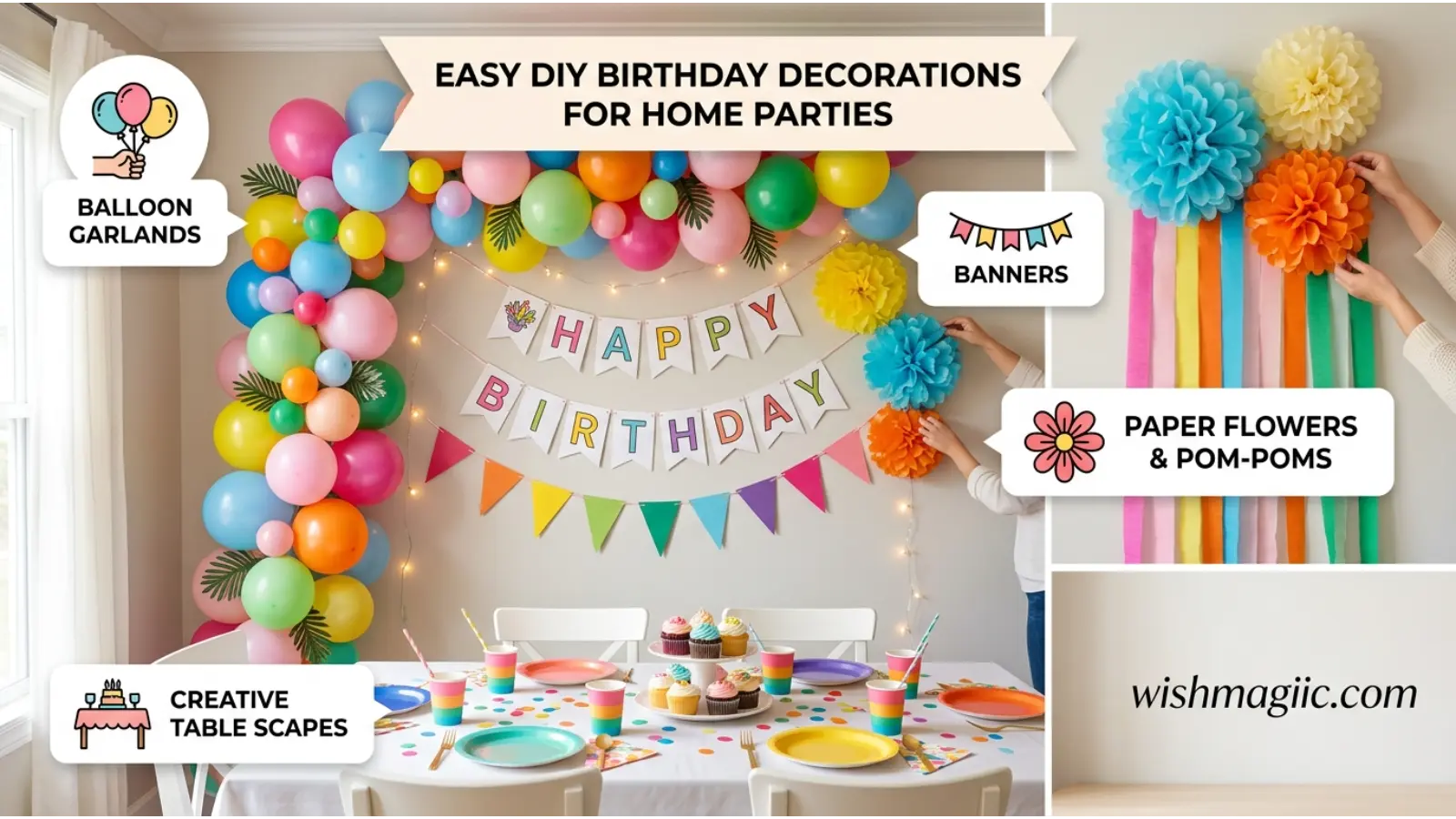 Easy DIY Birthday Decorations