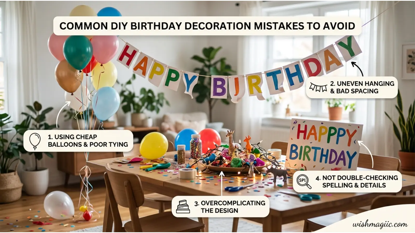 Common DIY Birthday Decoration