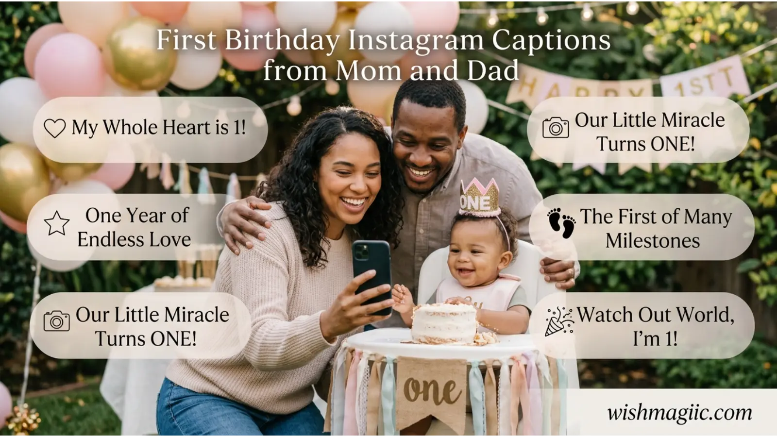 Instagram Captions from Mom and Dad