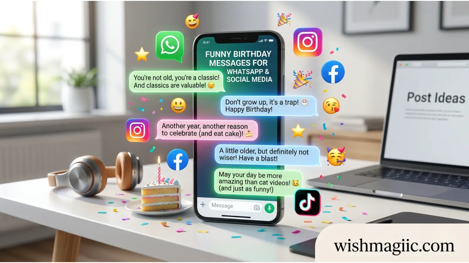 Funny Birthday Messages for WhatsApp