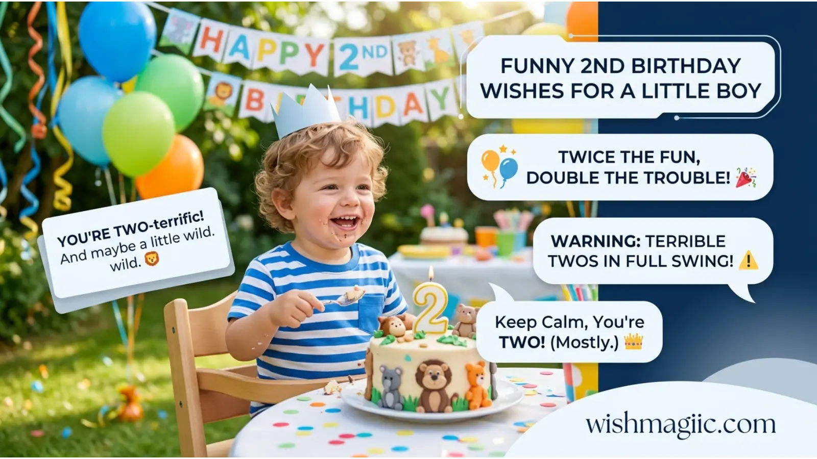 Birthday Wishes for a Little Boy