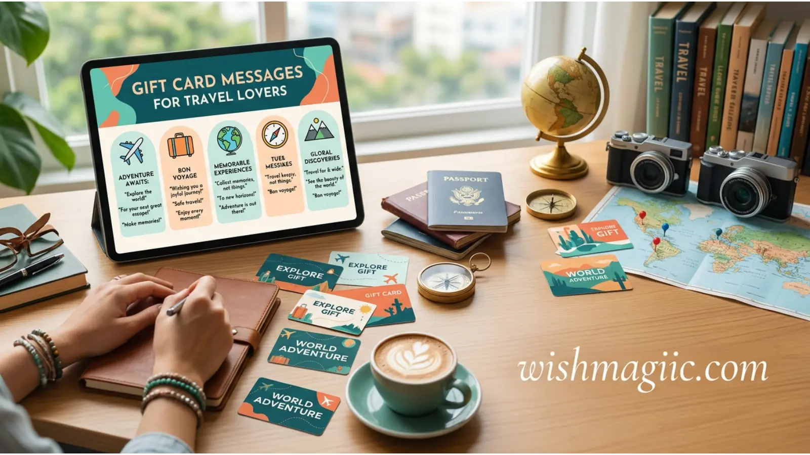 Gift Card Messages for Travel Lovers