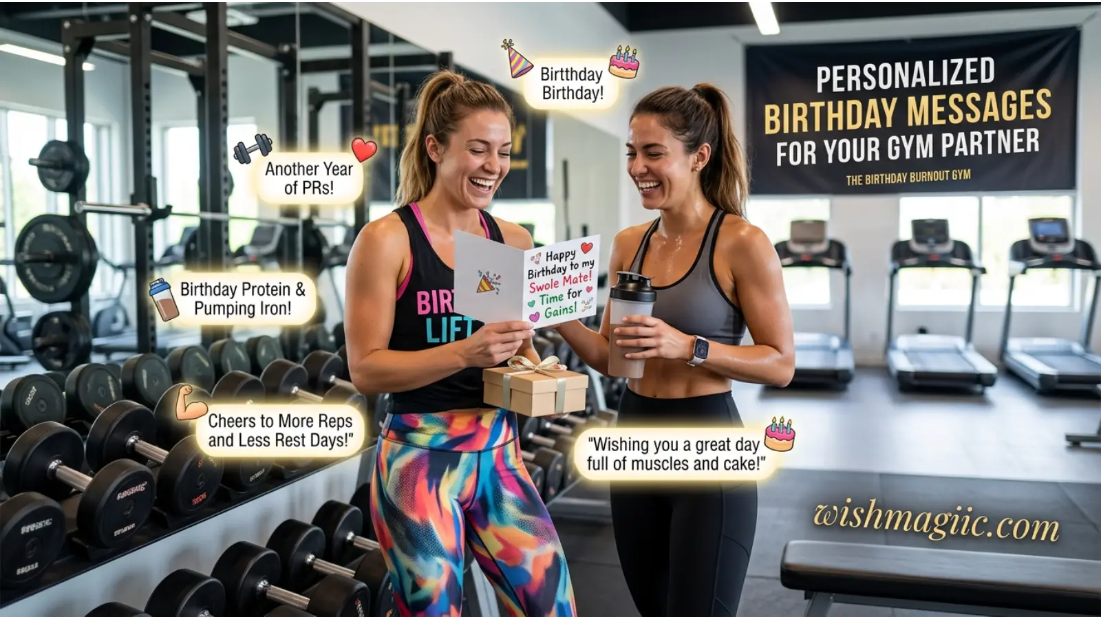 Birthday Messages for Your Gym Partner