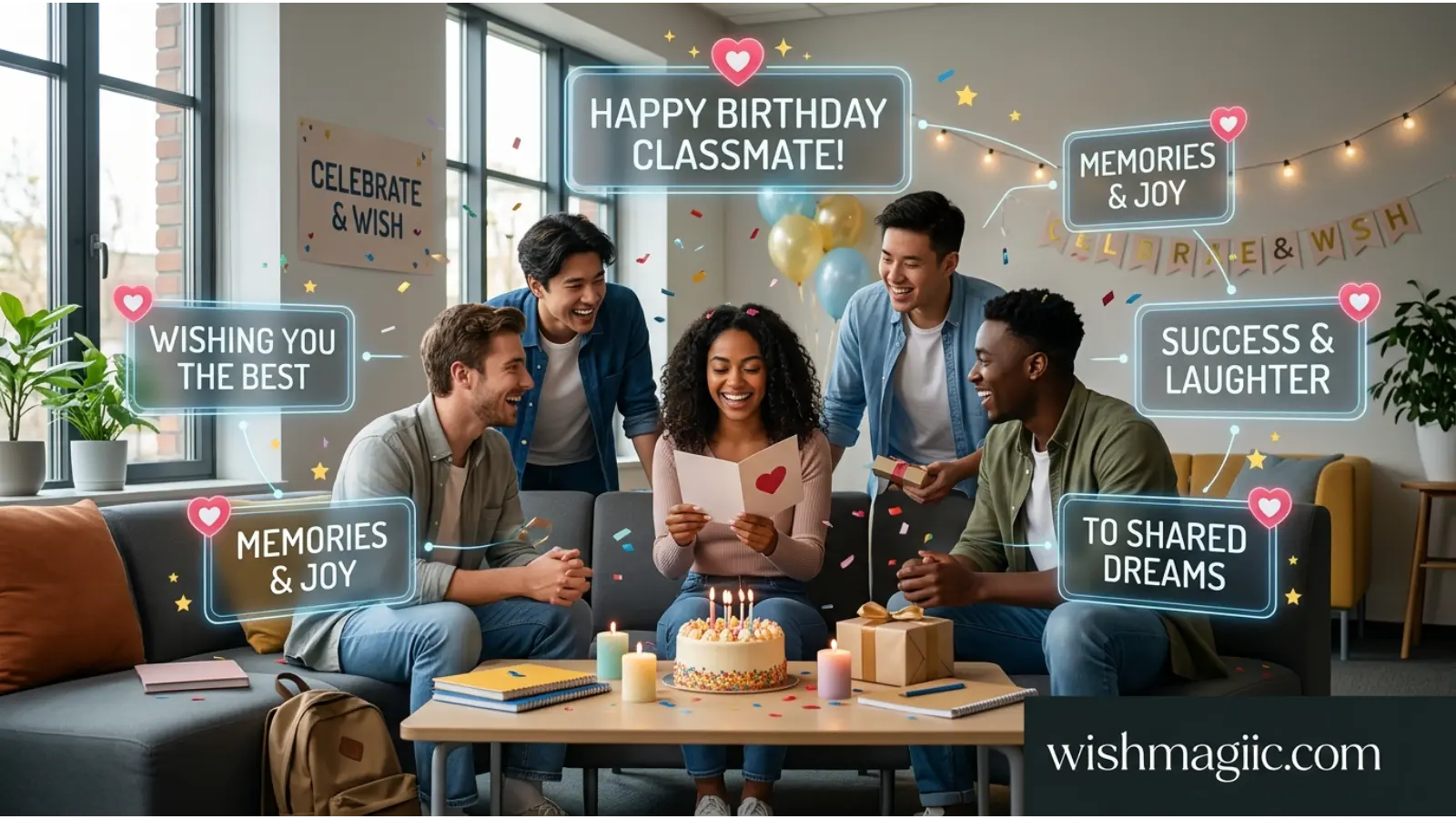 Happy Birthday Wishes for Classmate