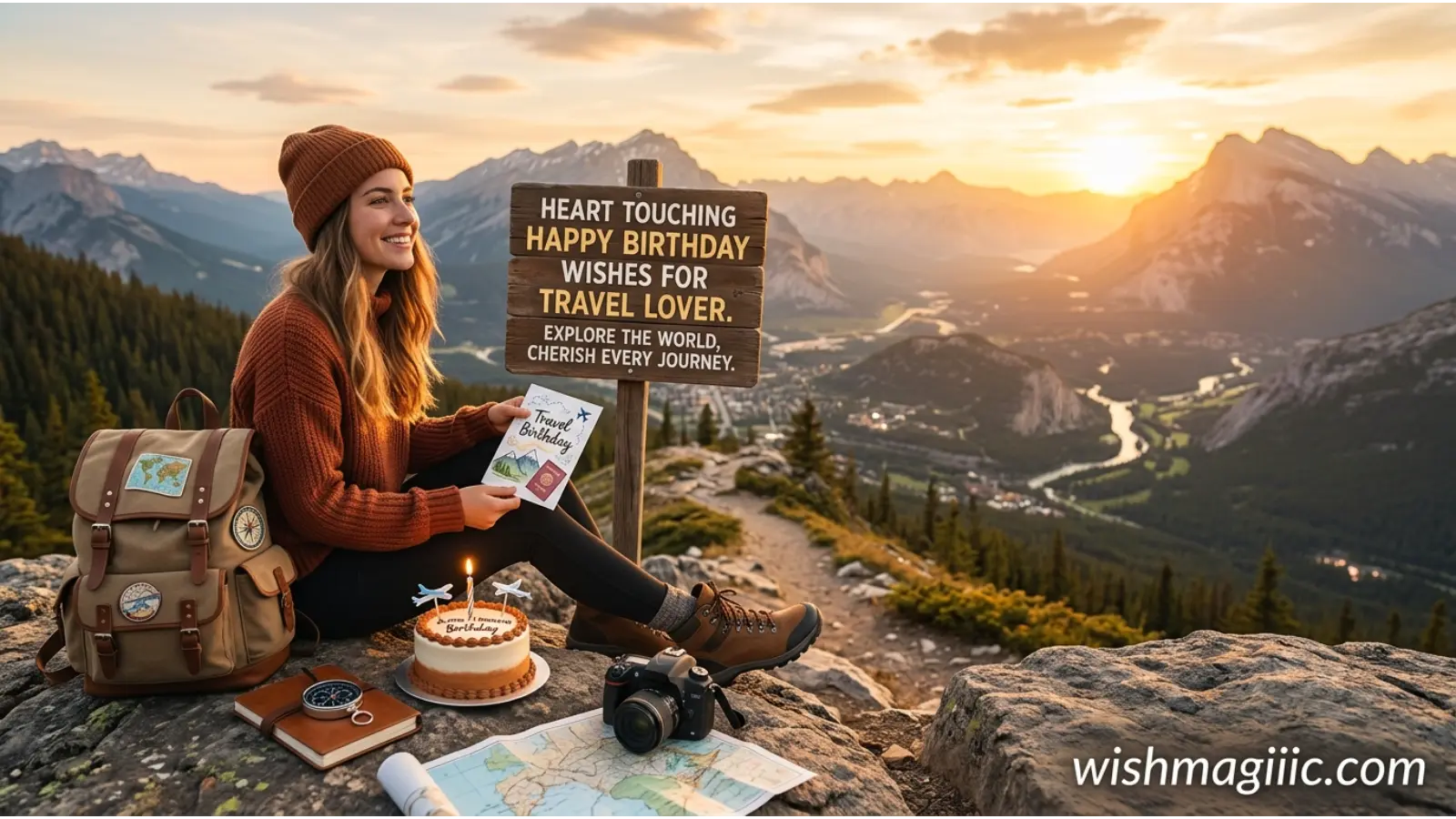 Happy Birthday Wishes for Travel Lover