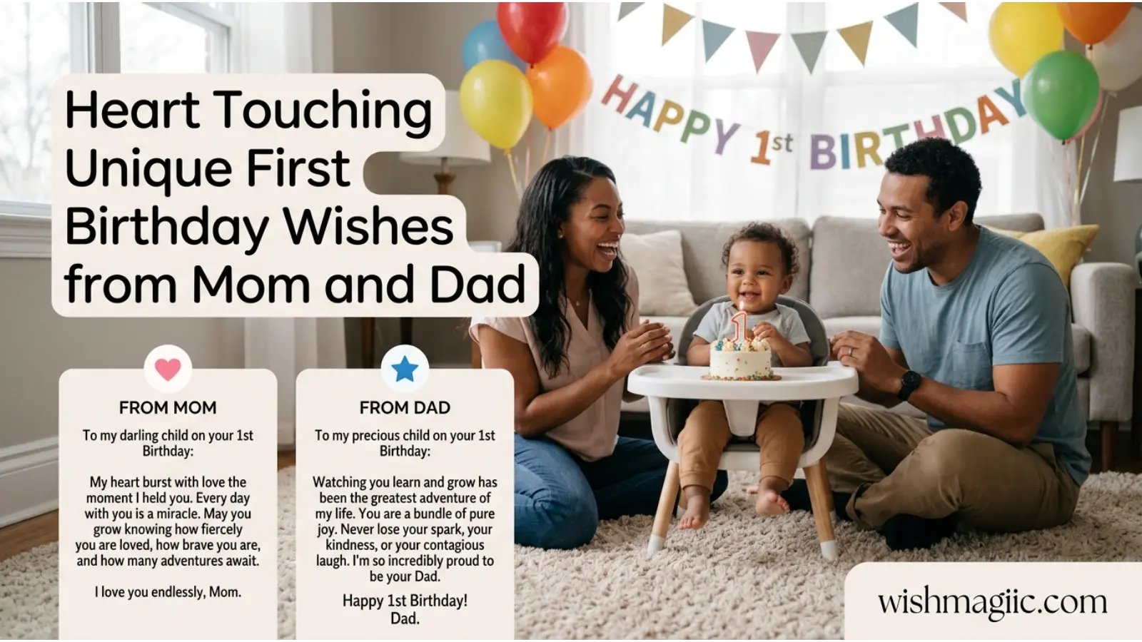 Birthday Wishes from Mom and Dad