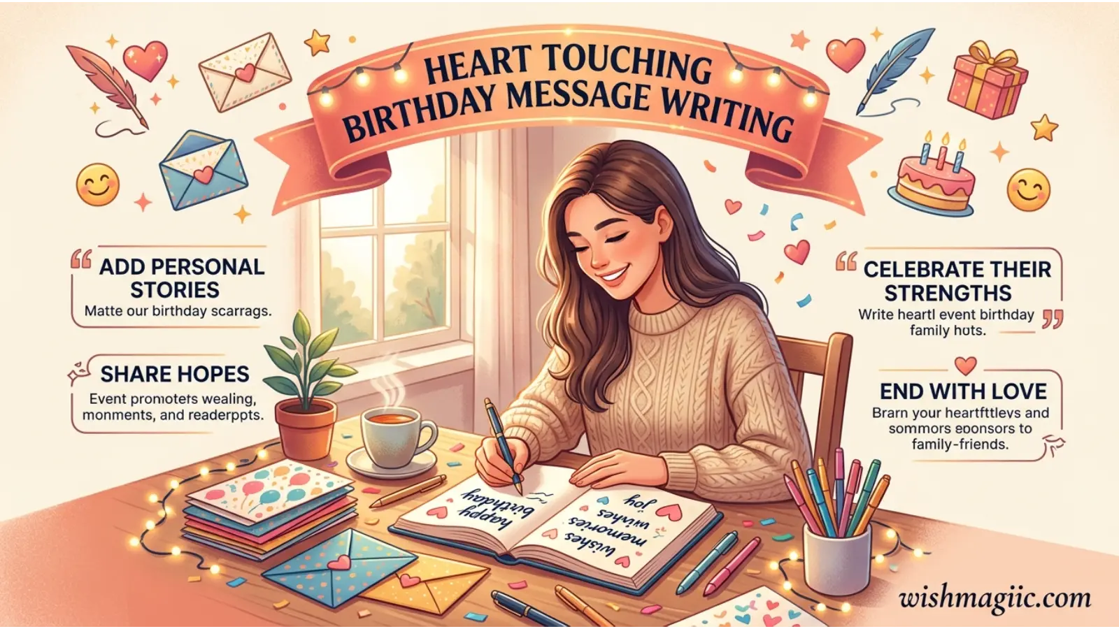 Heart Touching Birthday Message Writing