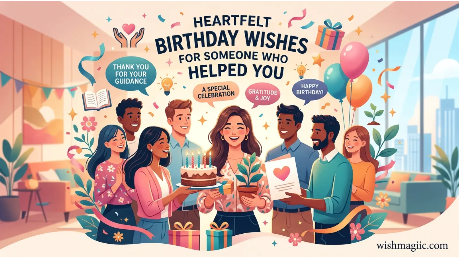 Birthday Wishes for Someone Who Helped You