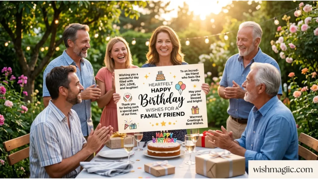 Birthday Wishes for Family Friend