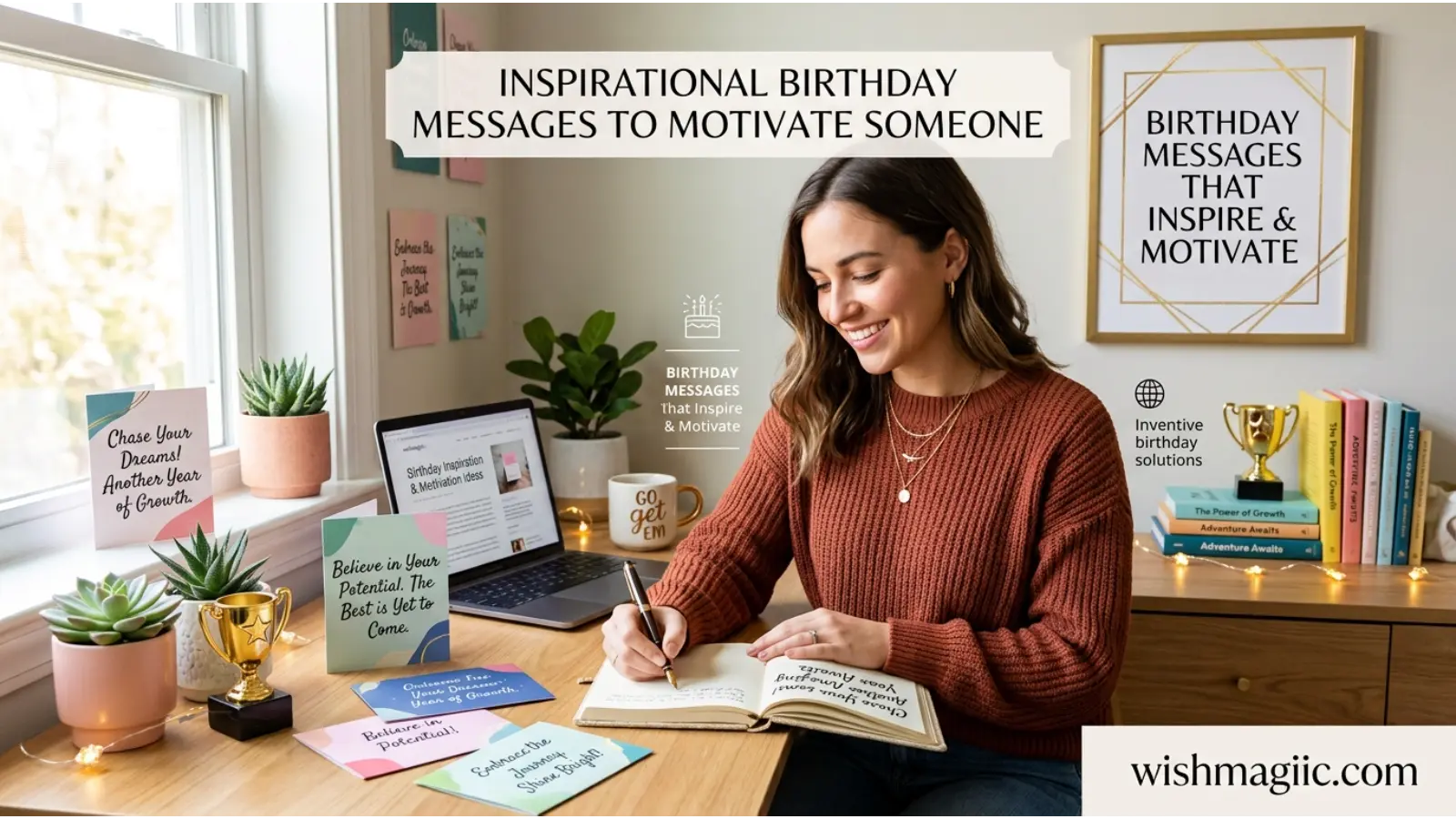 Inspirational Birthday Messages to Motivate Someone
