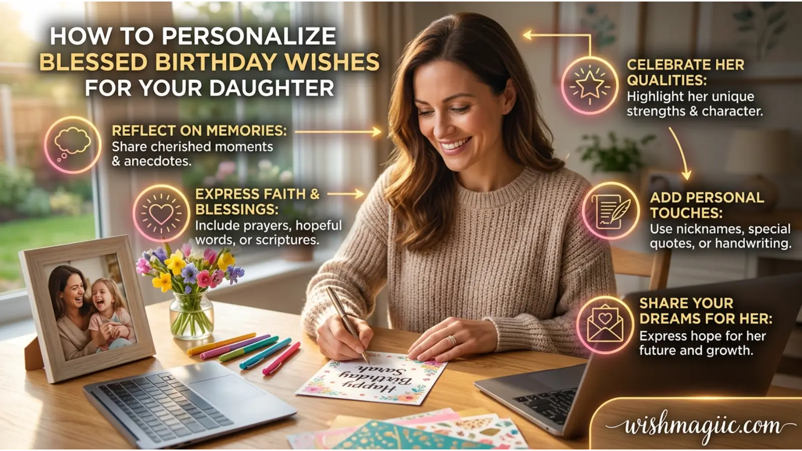 How to Personalize Blessed Birthday Wishes for Your Daughter