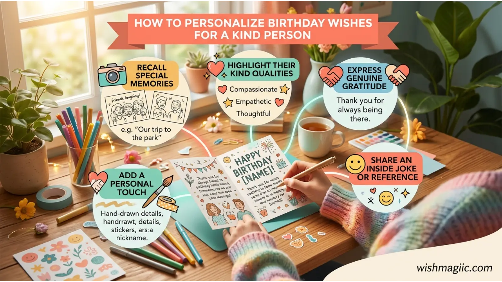 How to Personalize Birthday Wishes for a Kind Person
