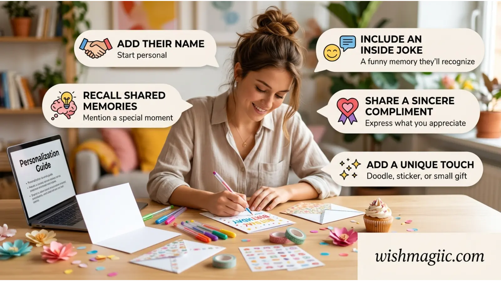 Personalize Simple Birthday Wishes