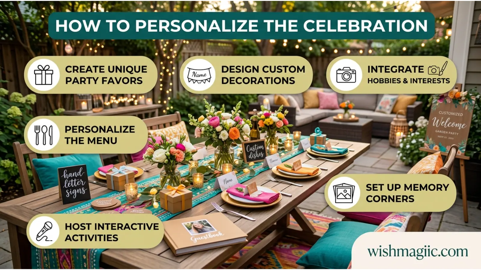 Personalize the Celebration