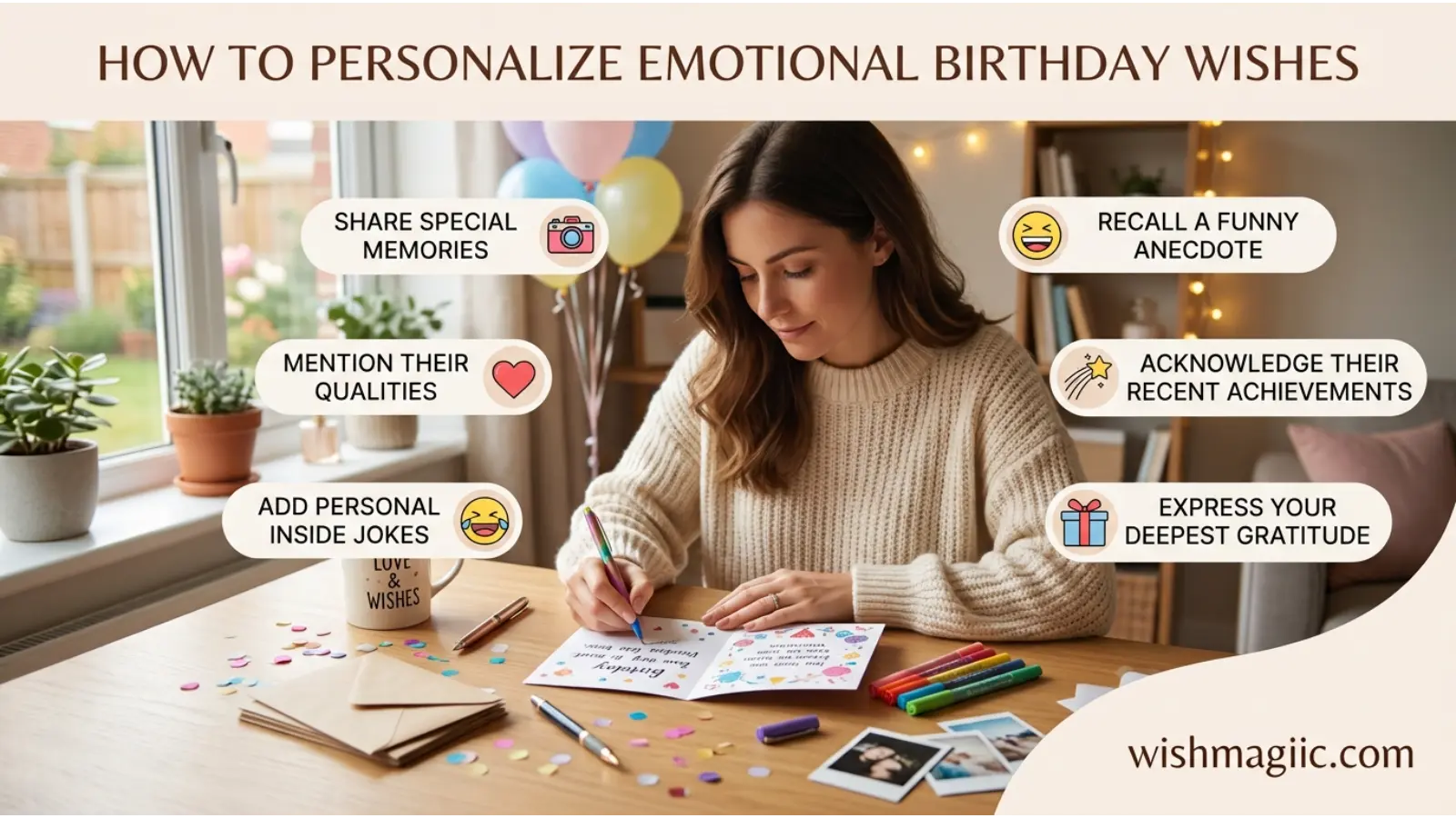 Personalize Emotional Birthday Wishes