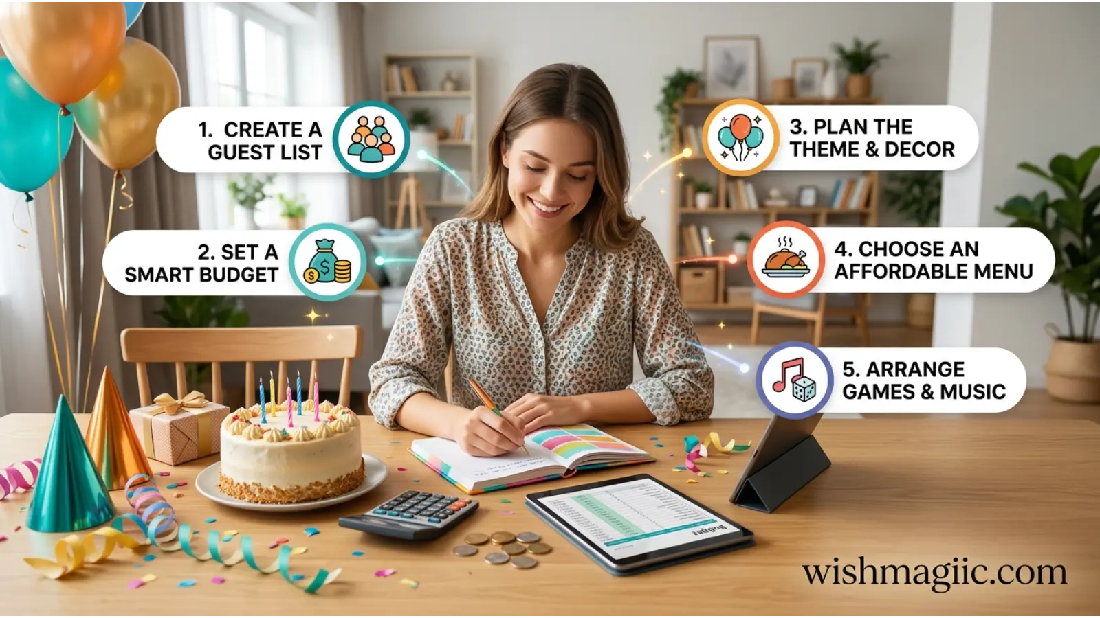Simple Birthday Party at Home 