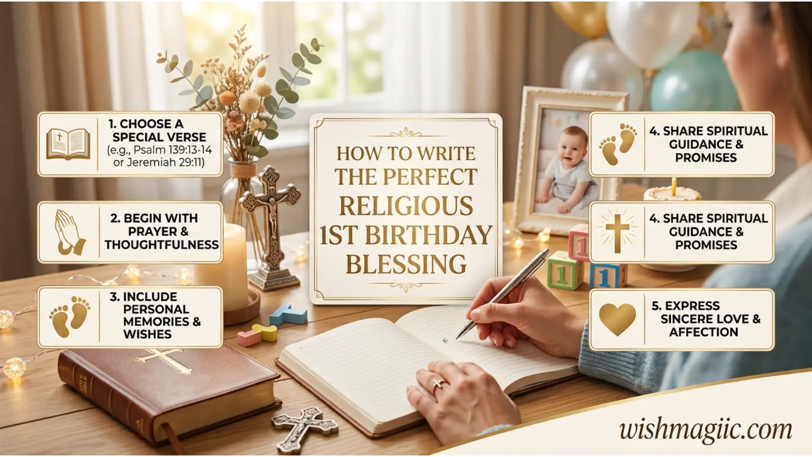 Perfect Religious 1st Birthday Blessing