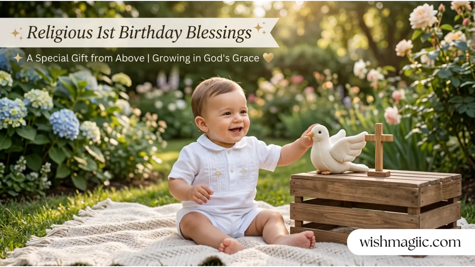 1st Birthday Blessings for WhatsApp and Social Media