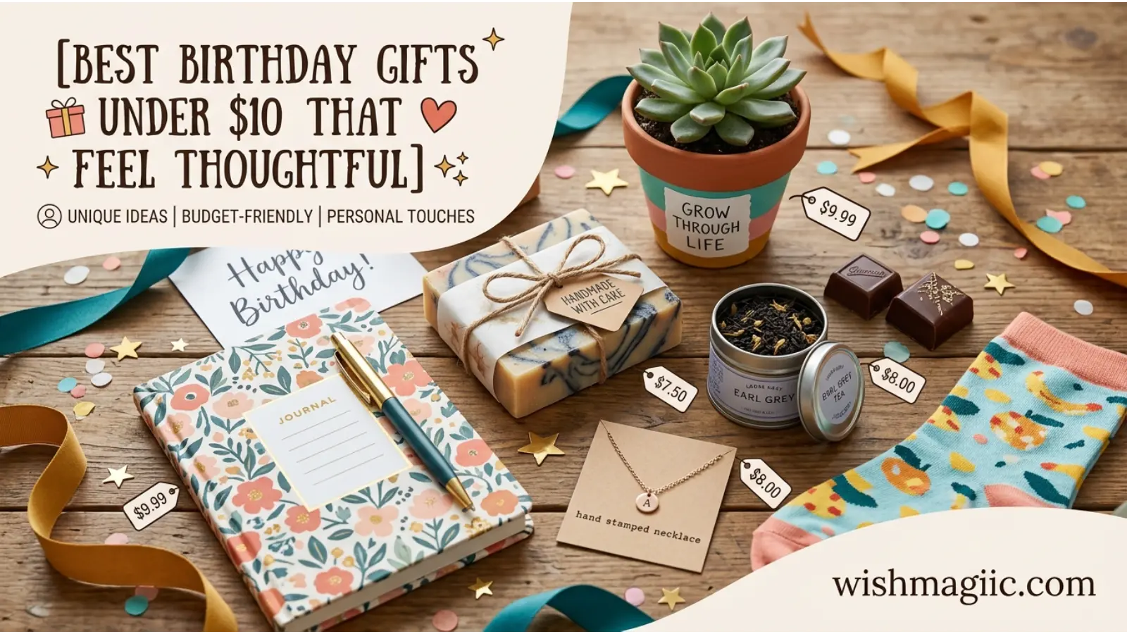 Birthday Gifts Under $10