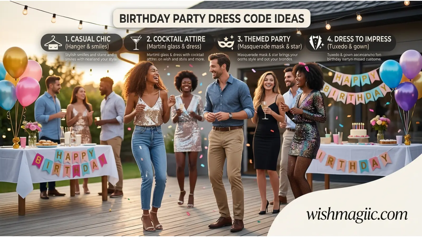 Birthday Party Dress Code Ideas