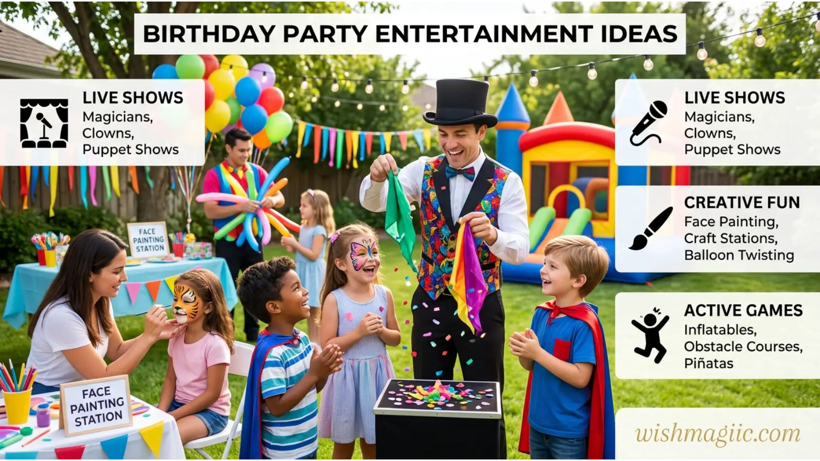 Birthday Party Entertainment Ideas