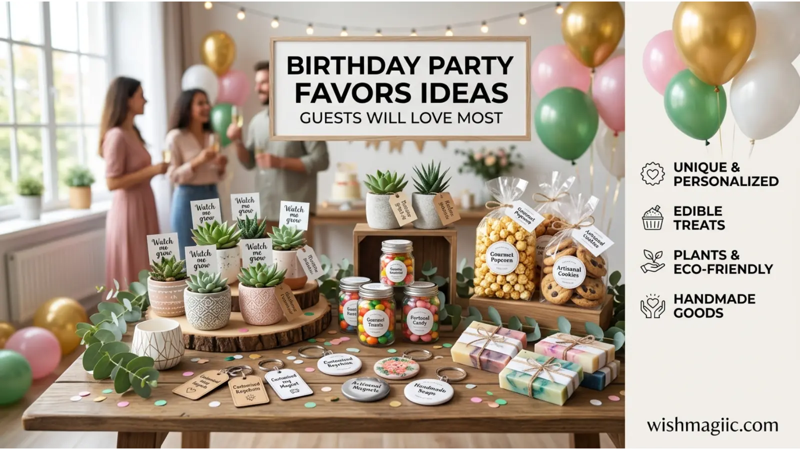 Birthday Party Favors Ideas