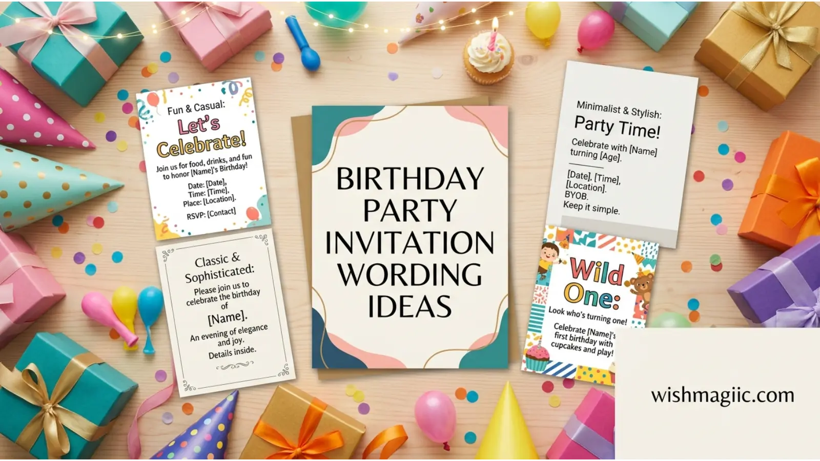 Birthday Party Invitation Wording