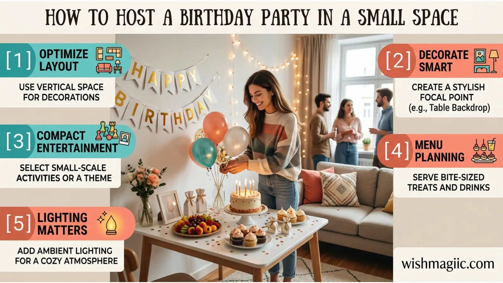 Birthday Party in a Small Space