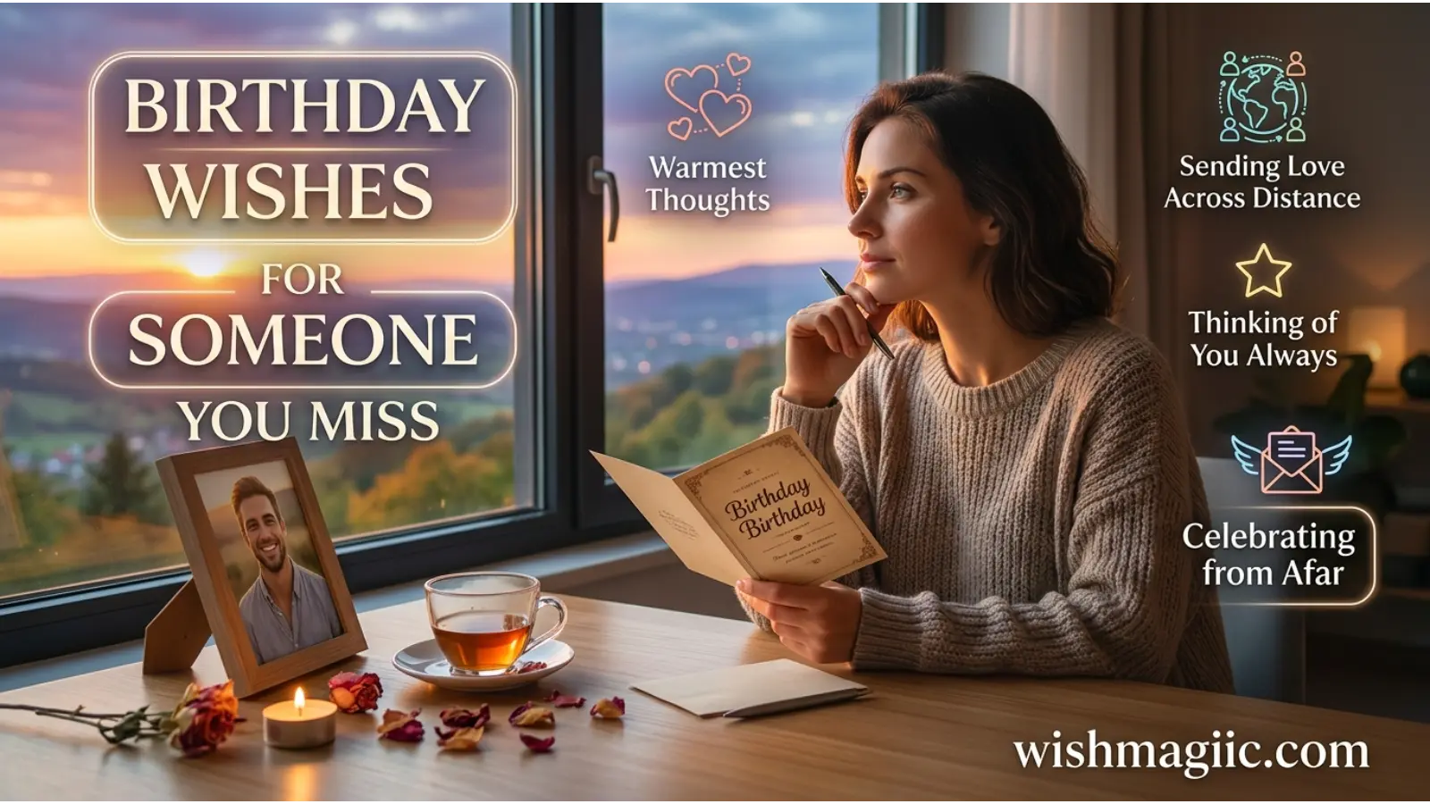 Birthday Wishes for Someone You Miss