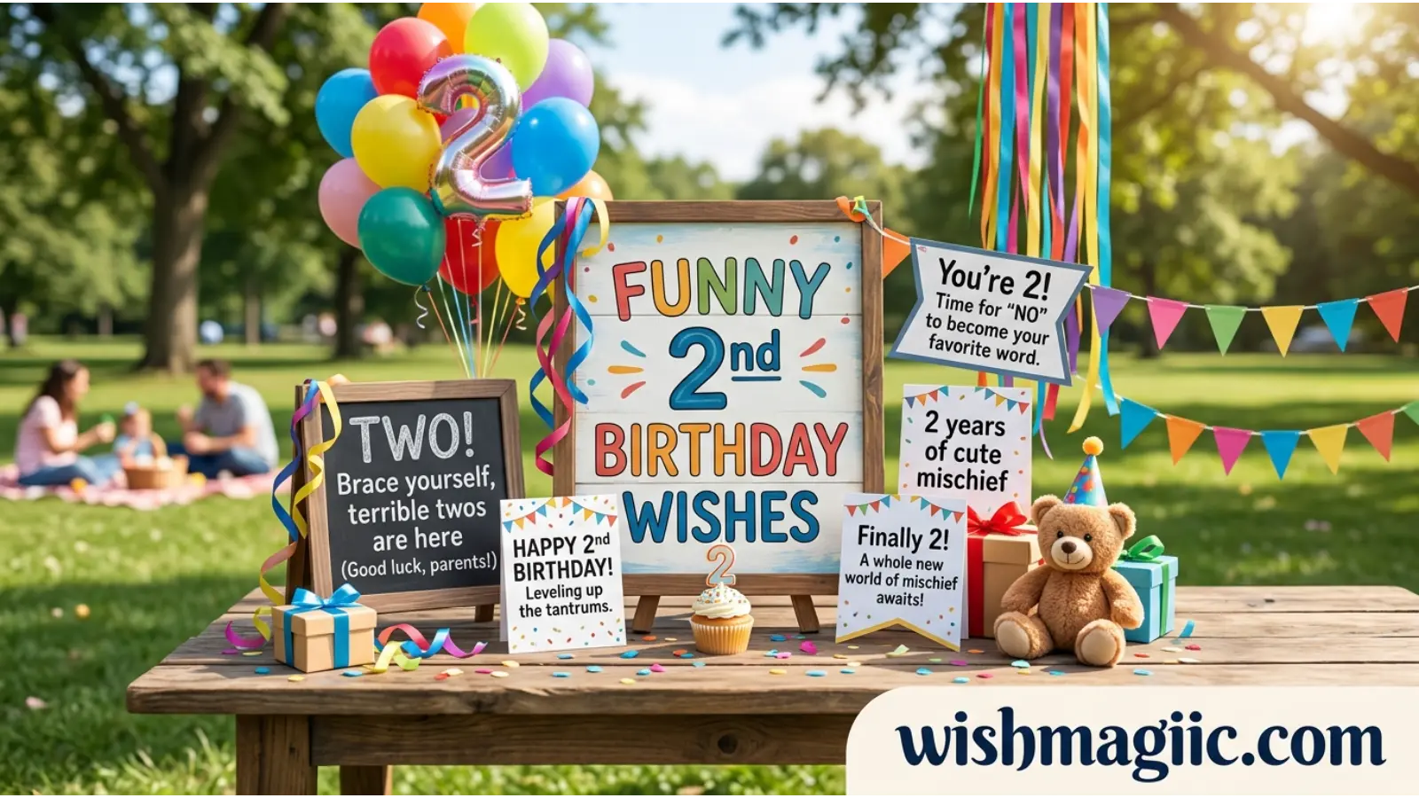 Funny 2nd Birthday Wishes